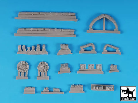 ブラックドッグ T72175 1/72 ドイツ ランド ヴァッサー シュレッパー アクセサリーセット (ホビーボス用)