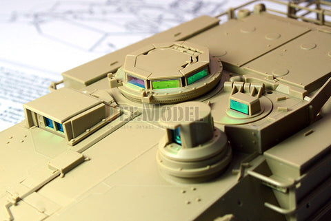 DEFモデル DE35006 1/35 M1A2 SEP エイブラムス TUSK II ベーシックエッチングパーツセット (タミヤ用)