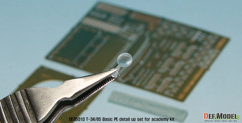 DEFモデル DE35010 1/35 T-34/85 ベーシックエッチングパーツセット (タミヤ/アカデミー/ズベズダ用)