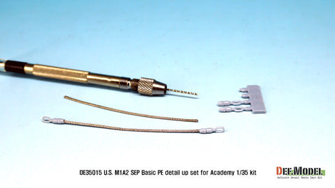 DEFモデル DE35015 1/35 M1A2 SEP エイブラムス ベーシックエッチングパーツセット (アカデミー用)
