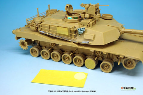 DEFモデル DE35015 1/35 M1A2 SEP エイブラムス ベーシックエッチングパーツセット (アカデミー用)