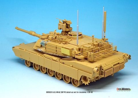 DEFモデル DE35015 1/35 M1A2 SEP エイブラムス ベーシックエッチングパーツセット (アカデミー用)