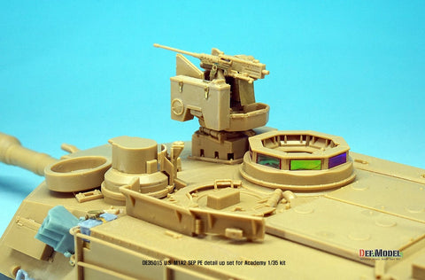 DEFモデル DE35015 1/35 M1A2 SEP エイブラムス ベーシックエッチングパーツセット (アカデミー用)