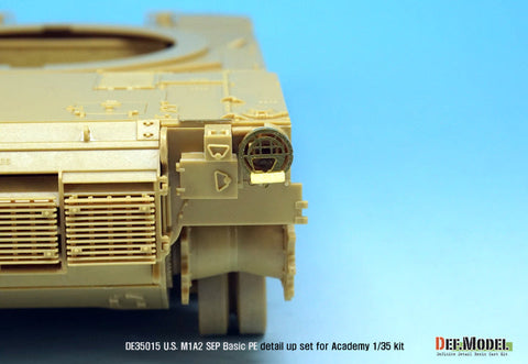 DEFモデル DE35015 1/35 M1A2 SEP エイブラムス ベーシックエッチングパーツセット (アカデミー用)