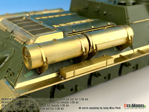 DEFモデル DE35024 1/35 SU-100 ベーシックエッチングパーツセット (ズベズダ新キット用)