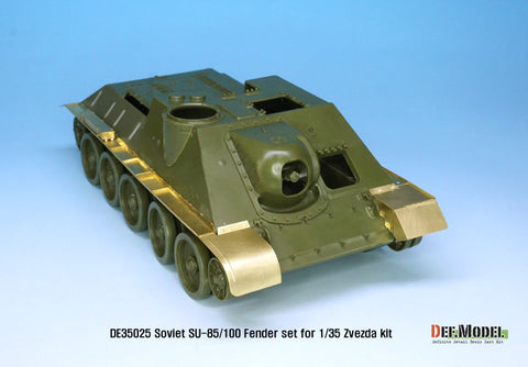 DEFモデル DE35025 1/35 SU-85/100 フェンダーセット (ズベズダ新キット用)