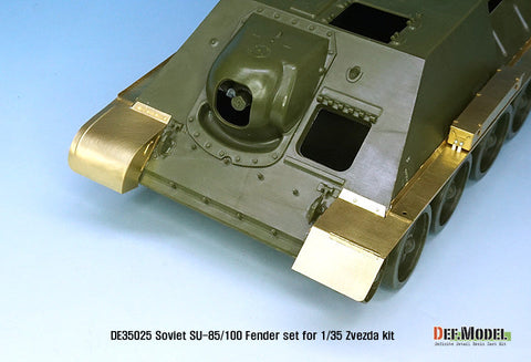 DEFモデル DE35025 1/35 SU-85/100 フェンダーセット (ズベズダ新キット用)