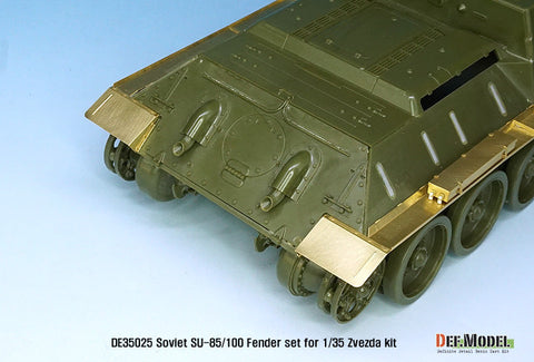 DEFモデル DE35025 1/35 SU-85/100 フェンダーセット (ズベズダ新キット用)