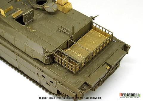 DEFモデル DE48001 1/48 陸上自衛隊 10式戦車 ベーシックディテールアップセット(タミヤ用)