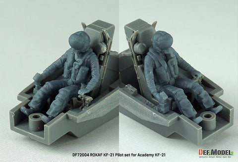 DEFモデル DF72004 1/72 韓国空軍 KF-21 ポラメ パイロットセット(1体) (アカデミー用)