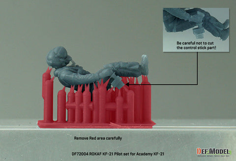 DEFモデル DF72004 1/72 韓国空軍 KF-21 ポラメ パイロットセット(1体) (アカデミー用)