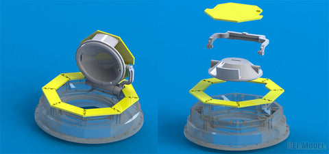 DEFモデル DM35030 1/35 M1A2 エイブラムス SEP V2 コンバージョンセット (ドラゴン用)