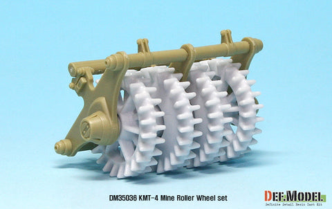 DEFモデル DM35036 1/35 IDF KMT-4 マインローラー ホイールセット (アカデミー用)