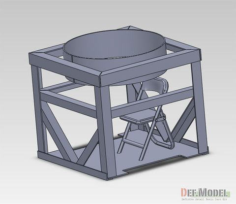 DEFモデル DM35038 1/35 テクニカルピックアップ BMP-1砲塔コンバージョンセット (モンモデル VS004.005用)