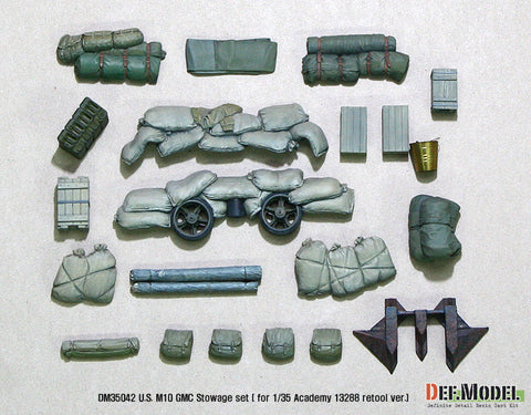 DEFモデル DM35042 1/35 M10 駆逐戦車 積荷セット ( アカデミー 13288 用)