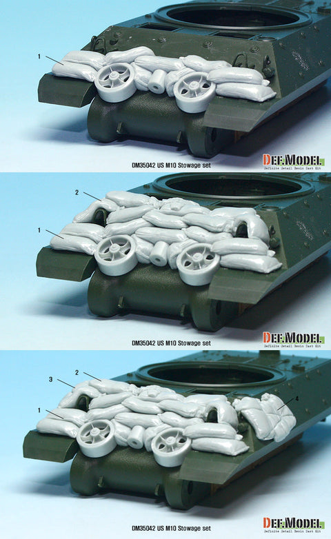 DEFモデル DM35042 1/35 M10 駆逐戦車 積荷セット ( アカデミー 13288 用)