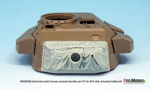 DEFモデル DM35058 1/35 センチュリオン Mk.5/1 防盾キャンバスカバーセット (AFVクラブ用)