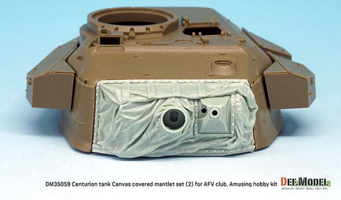 DEFモデル DM35059 1/35 IDF センチュリオン ショット 防盾キャンバスカバー (AFVクラブ用)