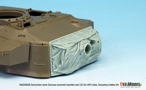 DEFモデル DM35059 1/35 IDF センチュリオン ショット 防盾キャンバスカバー (AFVクラブ用)