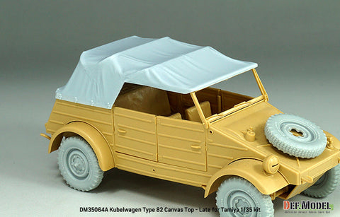DEFモデル DM35064A 1/35 キューベルワーゲン Type82 幌セット(タミヤ用)