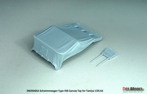 DEFモデル DM35065A 1/35 シュビムワーゲン Type166 幌セット (タミヤ用)