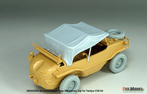 DEFモデル DM35065A 1/35 シュビムワーゲン Type166 幌セット (タミヤ用)