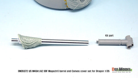 DEFモデル DM35072 1/35 M48A1/M48A2/マガフ1 キャンバスカバーセット(ドラゴン用)