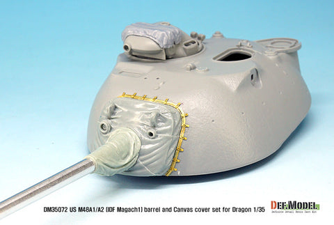 DEFモデル DM35072 1/35 M48A1/M48A2/マガフ1 キャンバスカバーセット(ドラゴン用)
