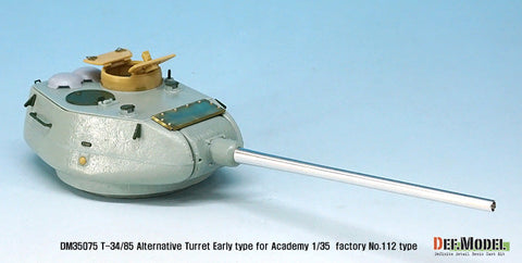 DEFモデル DM35075 1/35 T-34/85 8分割ターレットコンバージョンセット (アカデミー T-34/85 No.112工場用)