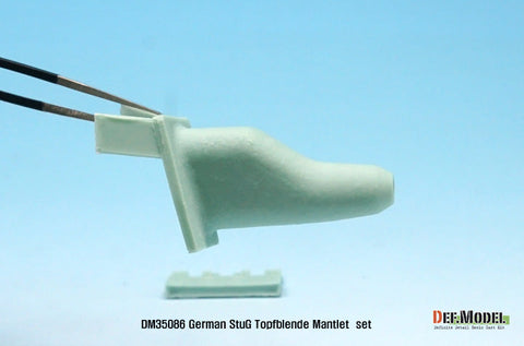 DEFモデル DM35086 1/35 WWII ドイツ III/IV号突撃砲用鋳造防盾セット(1/35 アカデミー/ ドラゴン/ タミヤ用)