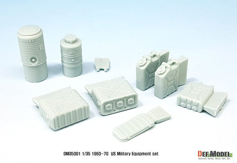 DEFモデル DM35091 1/35 ベトナム戦争 アメリカ軍 装備品セット (各社対応)