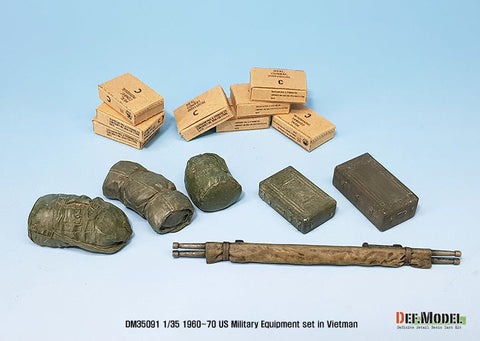 DEFモデル DM35091 1/35 ベトナム戦争 アメリカ軍 装備品セット (各社対応)