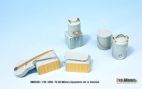 DEFモデル DM35091 1/35 ベトナム戦争 アメリカ軍 装備品セット (各社対応)