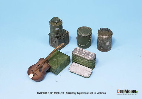 DEFモデル DM35091 1/35 ベトナム戦争 アメリカ軍 装備品セット (各社対応)