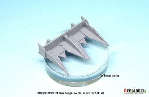 DEFモデル DM35093 1/35 WWII アメリカ戦車用 ヘッジロウカッターセット ( タミヤ用)
