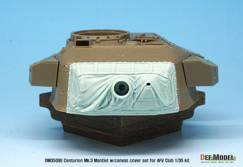 DEFモデル DM35096 1/35 センチュリオン Mk.3 防盾・キャンバスカバーセット (AFVクラブ用)