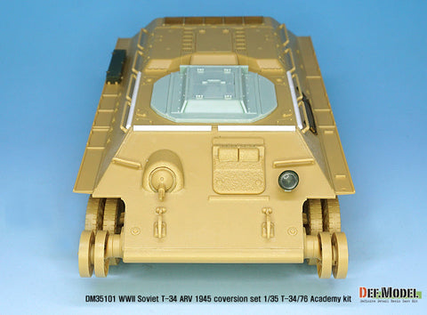 DEFモデル DM35101 1/35 WWII ソビエト T-34 装甲回収車 1945 コンバージョンセット (各社対応)