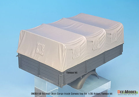 DEFモデル DM35114 1/35 ドイツ オペル ブリッツ用キャンバストップセット(イタレリ/ タミヤ用)