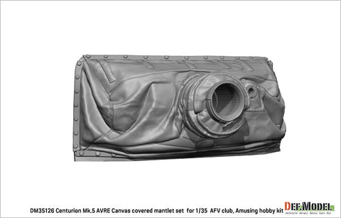 DEFモデル DM35126 1/35 センチュリオン Mk.5 AVRE用キャンバスカバー付防盾セット(AFVクラブ/ アミュージングホビー用)