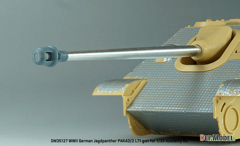 DEFモデル DM35127 1/35 WWII ドイツ ヤークトパンサー Pak43/2 L71 砲身 (アカデミー/ 他キット用)