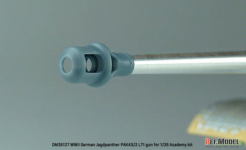 DEFモデル DM35127 1/35 WWII ドイツ ヤークトパンサー Pak43/2 L71 砲身 (アカデミー/ 他キット用)