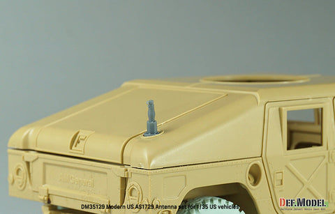 DEFモデル DM35129 1/35 現用 アメリカ AS1729 アンテナ/アンテナ基部セット (アメリカ車両用)