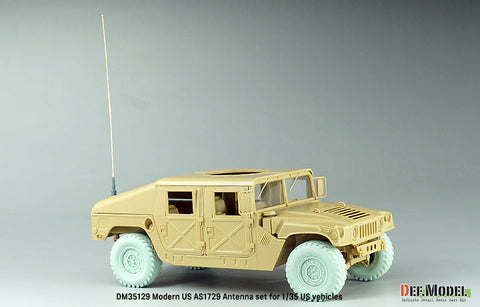 DEFモデル DM35129 1/35 現用 アメリカ AS1729 アンテナ/アンテナ基部セット (アメリカ車両用)