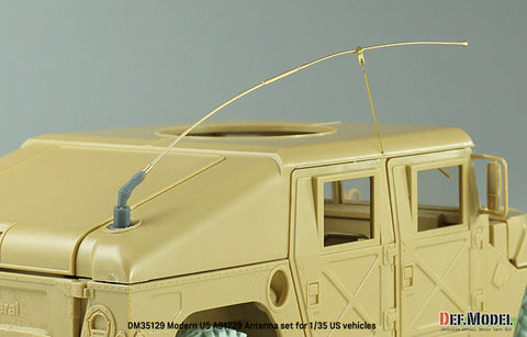 DEFモデル DM35129 1/35 現用 アメリカ AS1729 アンテナ/アンテナ基部セット (アメリカ車両用)