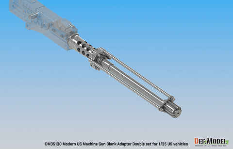 DEFモデル DM35130 1/35 現用 アメリカ 機関銃用ブランクファイアリングアダプター (アメリカ車両用)