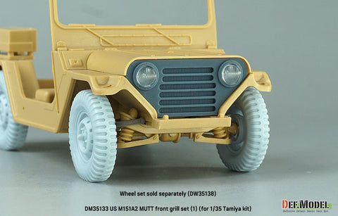 DEFモデル DM35133 1/35 現用 アメリカ M151A2 フォードマット フロントグリルセット(1)(タミヤ用)