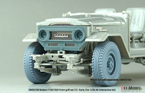 DEFモデル DM35139 1/35 FJ43 ランドクルーザー グリルセット(1用) 初期型 (AKインタラクティブ用)