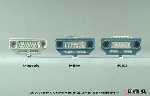 DEFモデル DM35139 1/35 FJ43 ランドクルーザー グリルセット(1用) 初期型 (AKインタラクティブ用)