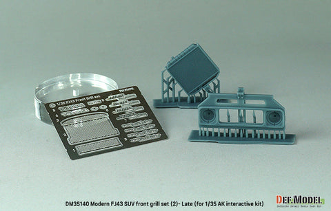 DEFモデル DM35140 1/35 FJ43 ランドクルーザー グリルセット(1用) 後期型(AKインタラクティブ用)