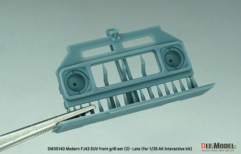 DEFモデル DM35140 1/35 FJ43 ランドクルーザー グリルセット(1用) 後期型(AKインタラクティブ用)